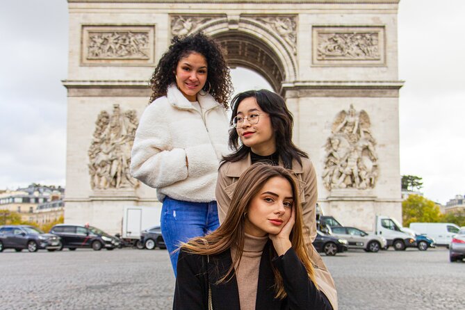 Paris Professional Photoshoot at the Arc De Triomphe - Key Points