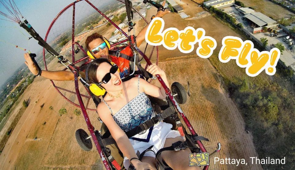 Pattaya: Beach City Scenic Paramotor Flight by BFA - Key Points