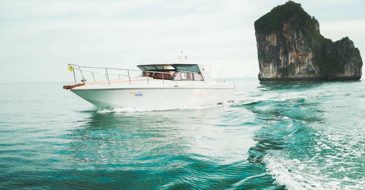 Phi Phi Islands: Private Full-Day Trip by Luxury Boat W/Food - Key Points
