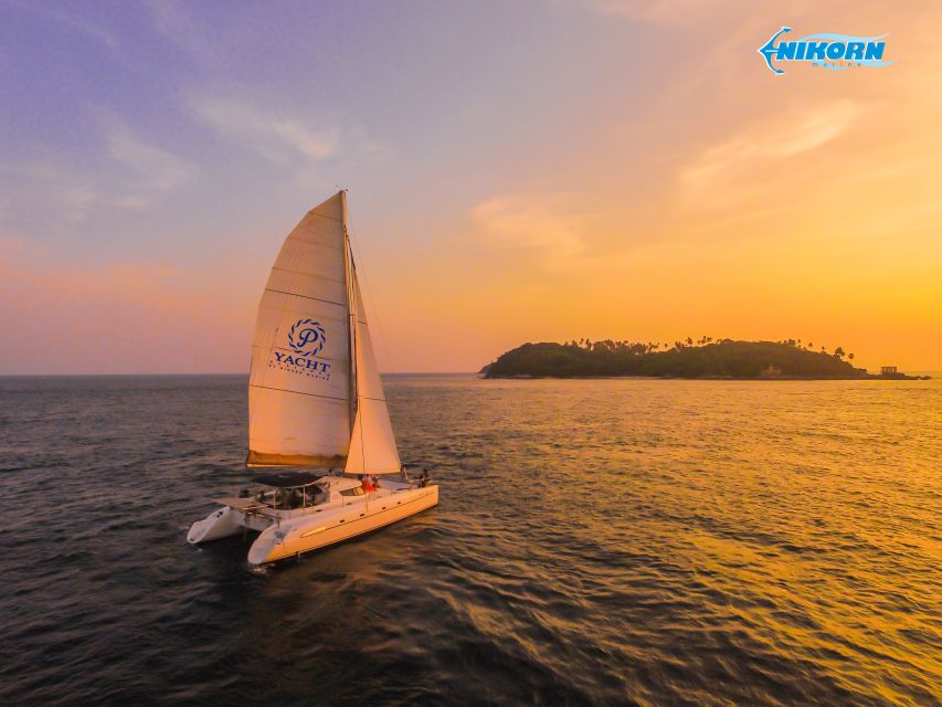 Phuket: Coral Island Day Trip and Sunset Dinner by Catamaran - Key Points