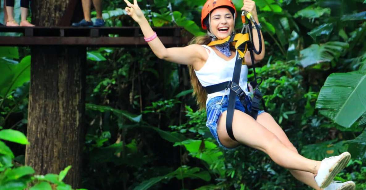 Phuket Zipline Adventure & Local Floating Farm Experience - Key Points