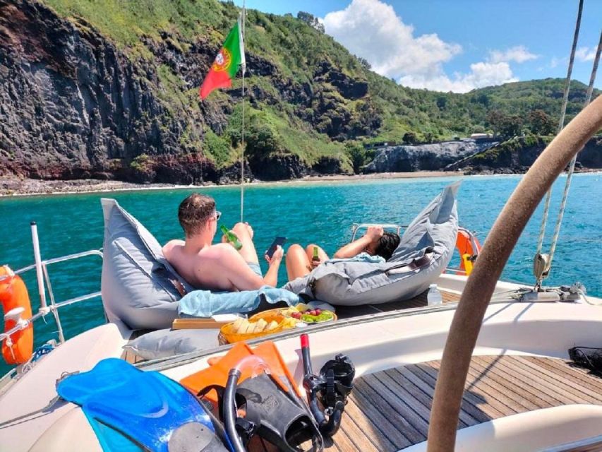 Ponta Delgada Full Day Sailing Tour With Snacks - Key Points