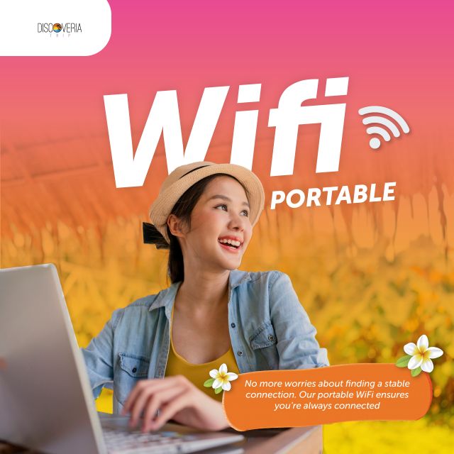 Portable Wifi 4G for Bali (DPS Airport Pick Up) - Key Points