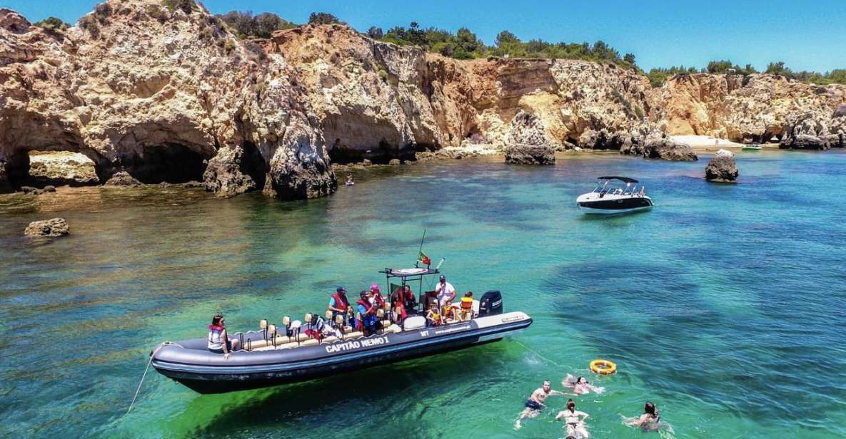 Portimão: Benagil Caves & Praia Da Marinha Guided Boat Tour - Key Points