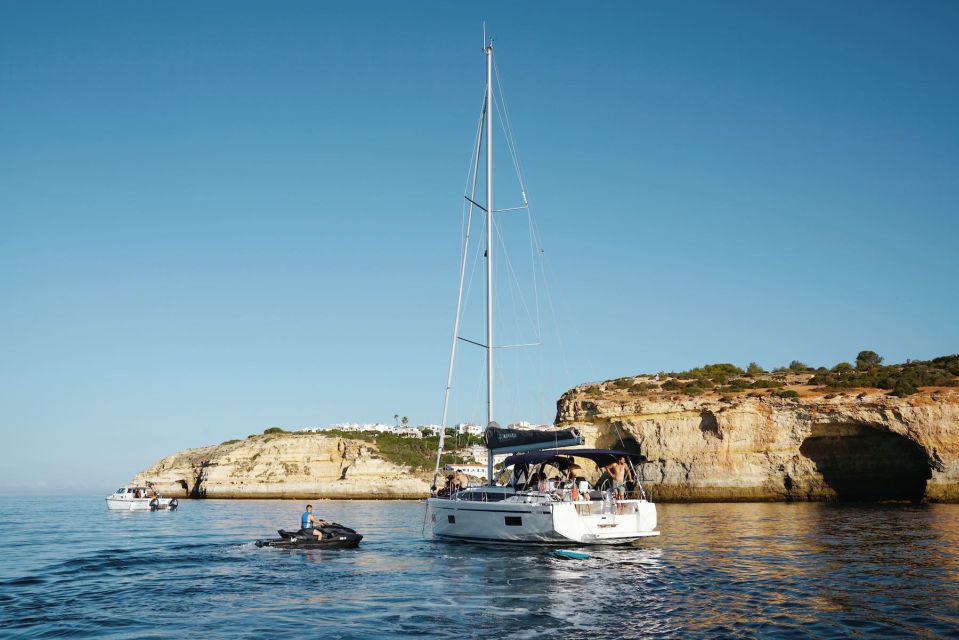 Portimao: Sunset Luxury Sail-Yacht Cruise - Key Points