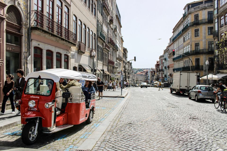 Porto: Guided City Tour by Tuk-Tuk and Douro River Cruise - Key Points