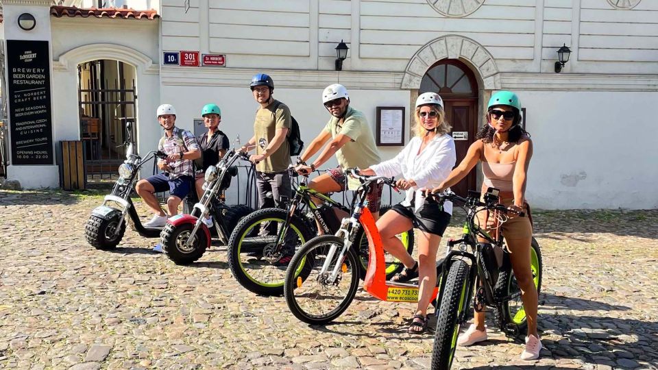 Prague: 2-Hour Electric Scooter & Electric Fat Bike Rental - Key Points