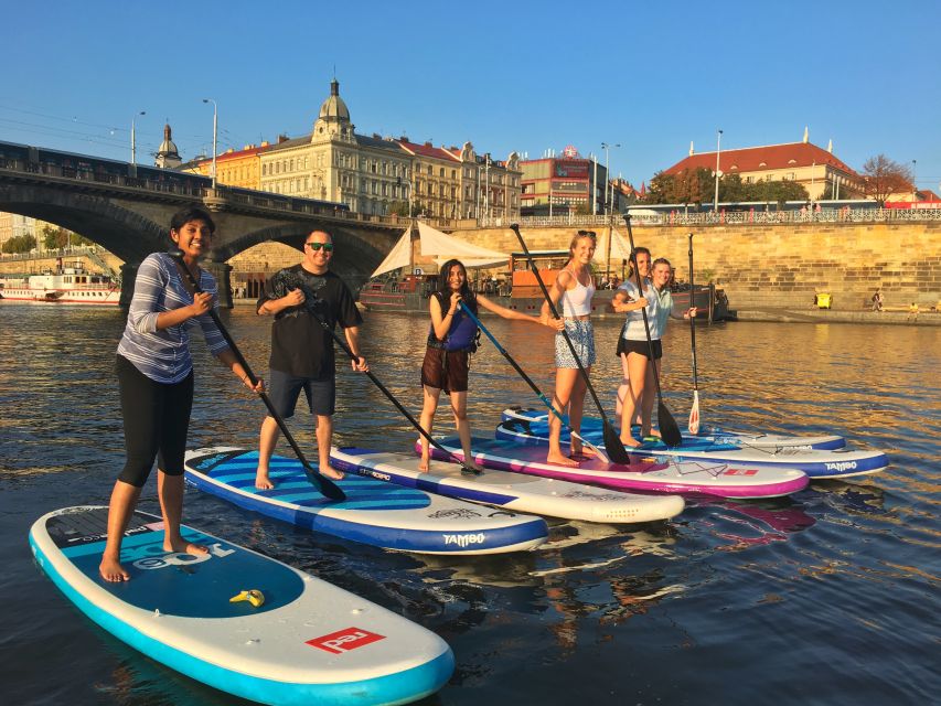 Prague: 2-Hour Paddle Boarding in the City Centre - Key Points