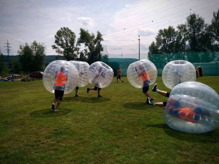 Prague: Bubble Football and Archery Combo Experience - Key Points