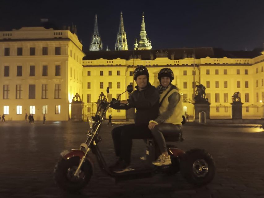 Prague City Sightseeing in Night Trike Tour - Key Points