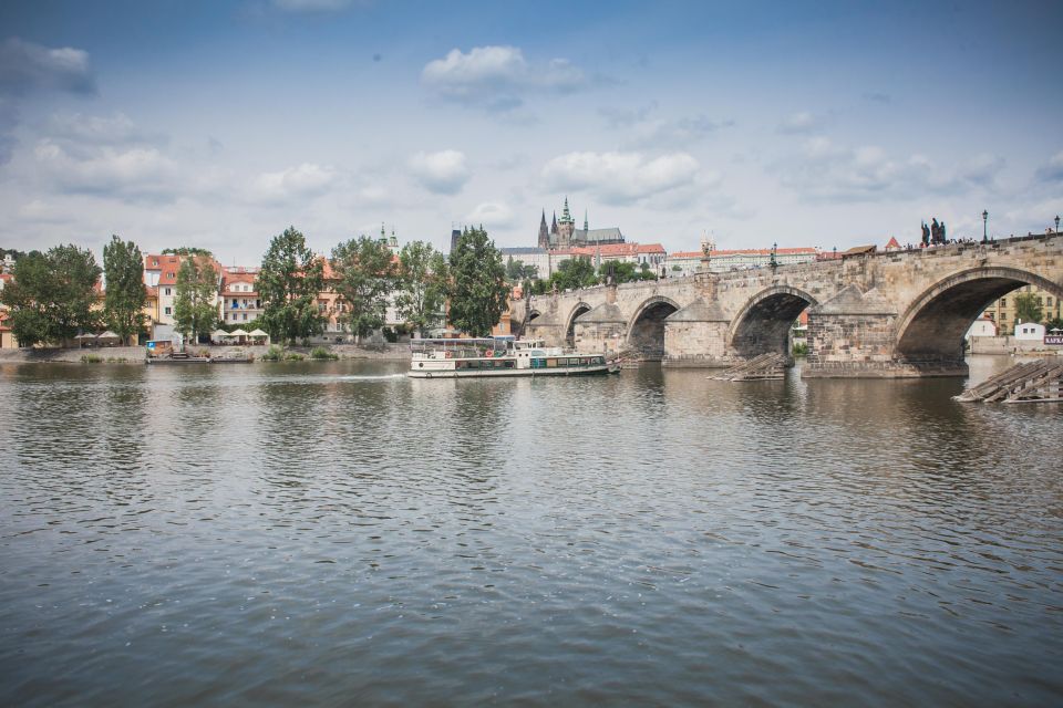 Prague: Lunch Cruise on Vltava River With Open Buffet - Key Points