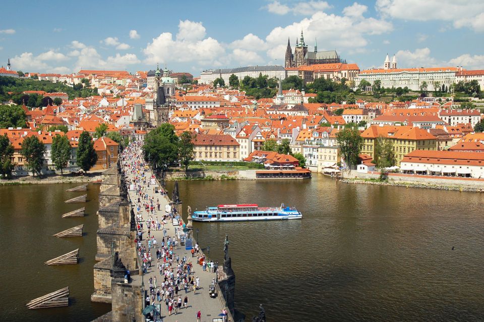 Prague: Vintage Car Ride and Walking Tour - Key Points