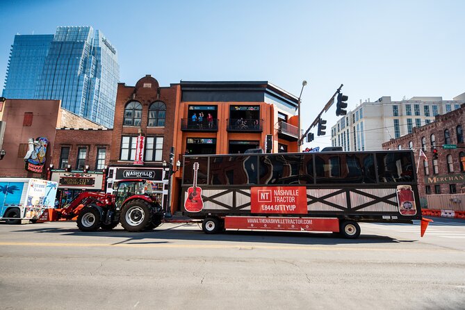 Private Downtown Nashville Party Tractor Tour 21 Only!
