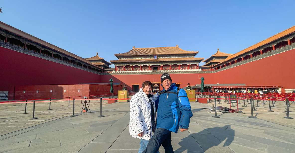 Private Forbidden City&Tian'anmen Square&Great Wall Day Tour - Just The Basics