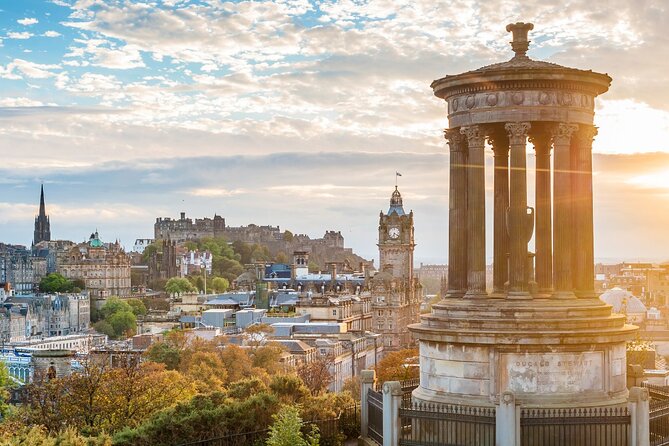 Private Full Day Tour to Edinburgh From Glasgow - Itinerary Overview