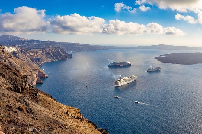 Private Sailing Catamaran in Santorini With BBQ Meal and Drinks - Just The Basics