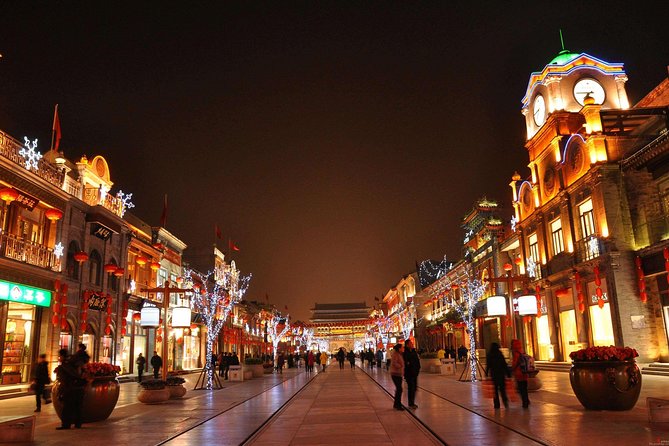 Private Tour: Tiananmen Area Night Walk With Lao She Teahouse Show - Tour Information and Highlights