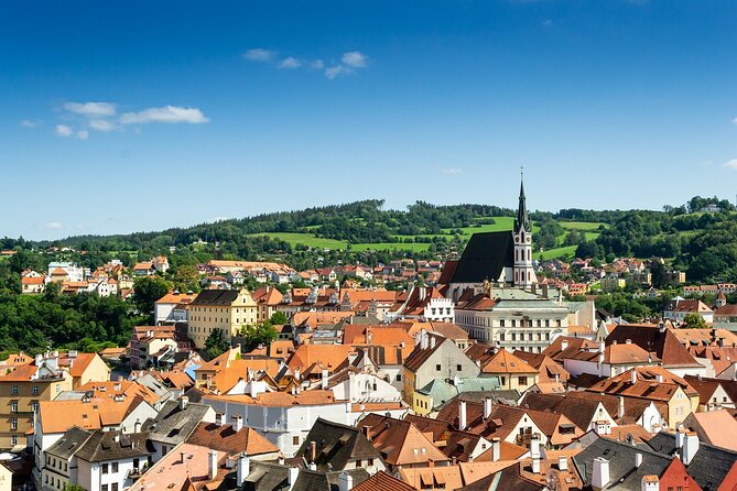 Private Transfer From Vienna to Prague With Stop in Cesky Krumlov - Key Points