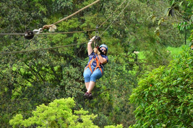 Private Zip Line and "Tarzan Vine" Tour Through the Rainforest  - La Fortuna - Tour Highlights