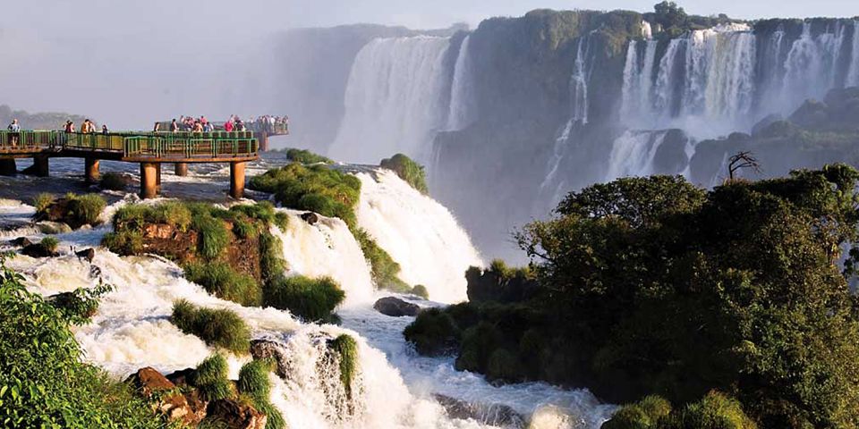 Puerto Iguazu: Iguaza Falls Brazilian Side & Bird Park Tour - Key Points