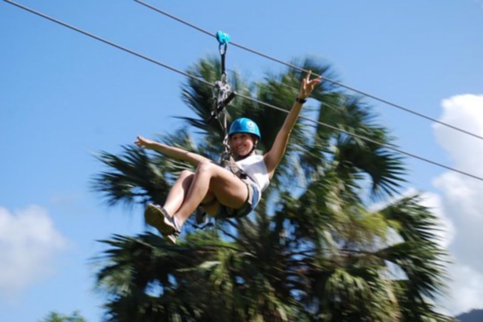 Puerto Plata: Waterfalls, Zip Line Adventure and Horse Ride - Just The Basics