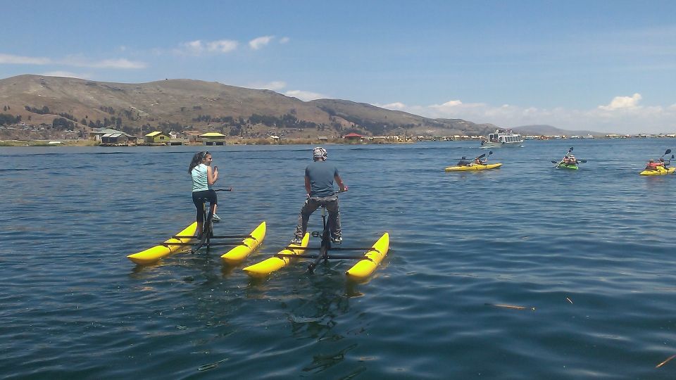 Puno: Water Bike to Uros Island at Lake Titicaca - Key Points