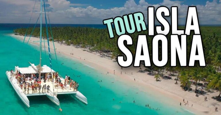 Punta Cana: Isla Saona Day Trip With Catamaran Party