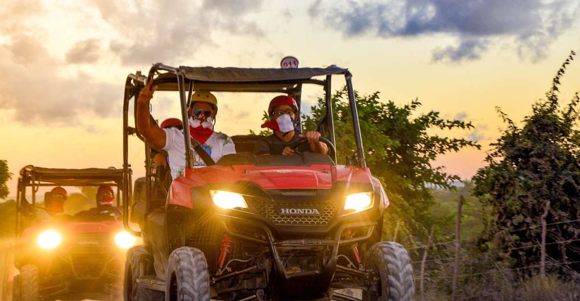 Punta Cana: Sunset Buggy Tour With Cave Swim and Dance Show - Just The Basics