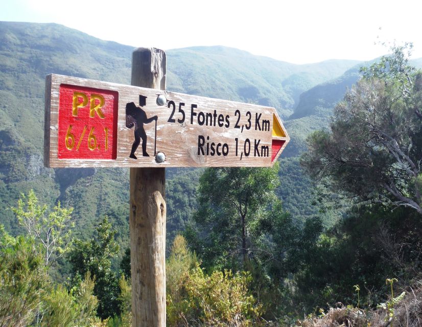 Rabaçal, Risco and 25 Fountains Hiking Tour PR6 & PR6.1 - Key Points