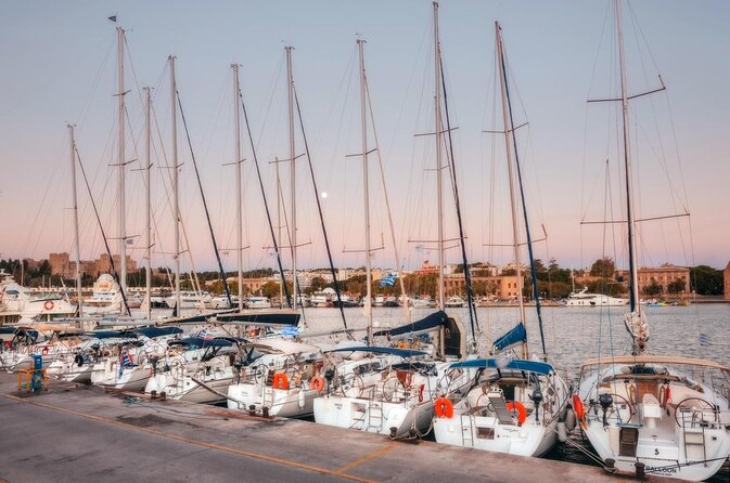 Rhodes Exclusive Sunset Cruise Incl. Gourmet Dinner, Drinks, Sax! - Just The Basics
