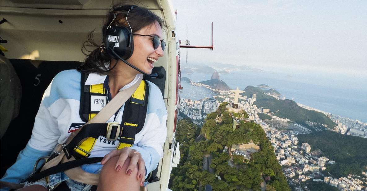 Rio De Janeiro: Doors-Off 30-Min Helicopter Tour - Key Points