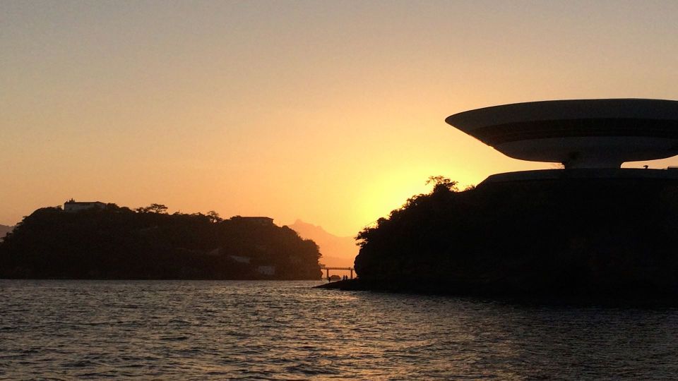 Rio: Guanabara Bay Boat Trip by Catamaran With Audio Guide - Key Points