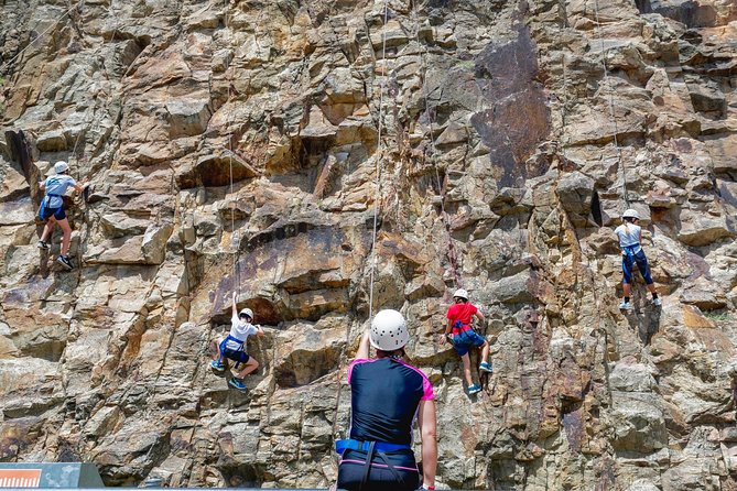 Rock Climbing at the Kangaroo Point Cliffs in Brisbane