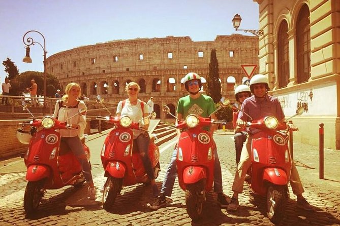 Rome Tours in Vespa Self Drive - Key Points