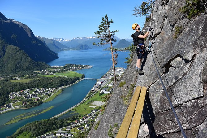 Romsdalsstigen Via Ferrata - Introwall - Key Points