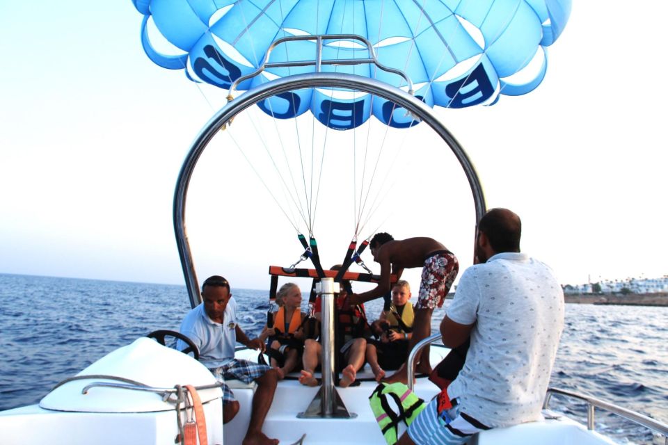 Safaga: Orange Island Speedboat, Snorkeling & Parasailing - Key Points