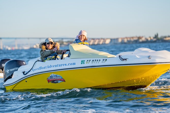 San Diego Harbor Speed Boat Adventure - Just The Basics