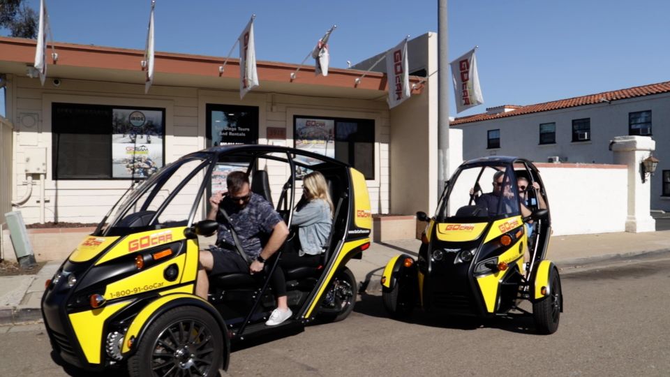 San Diego: Point Loma Electric GoCar Rental Tour - Key Points