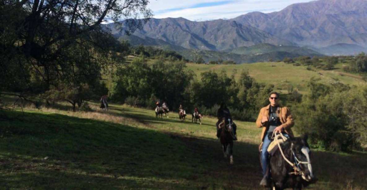 Santiago: Half-Day Private Andean Foothills Horseback Riding - Key Points