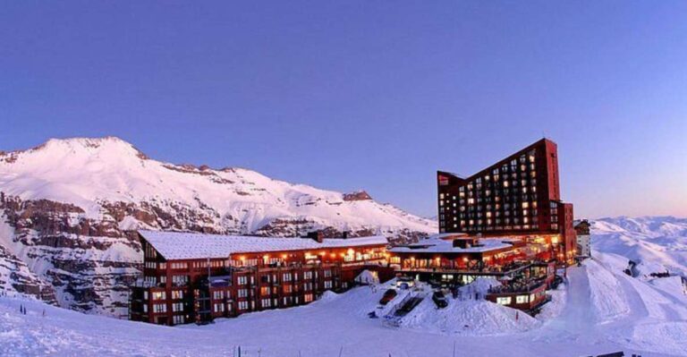 Santiago: Valle Nevado Ski Day Trip With Hotel Transfers