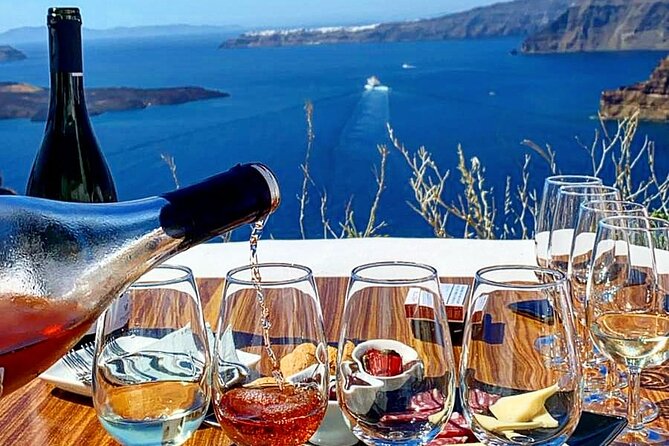 Santorini Private Wine Tour at Sunset With Tastings and Pictures - Just The Basics