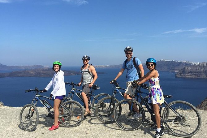 Santorini Tour on Electric Bike - Just The Basics