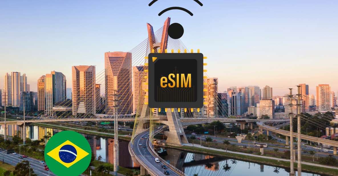 São Paulo: Esim Internet Data Plan for Brazil 4g/5g - Key Points