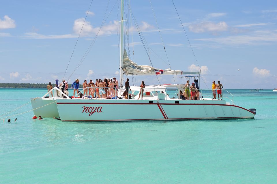 Saona Island: Catamaran and Speed Boat Full-Day Trip - Key Points