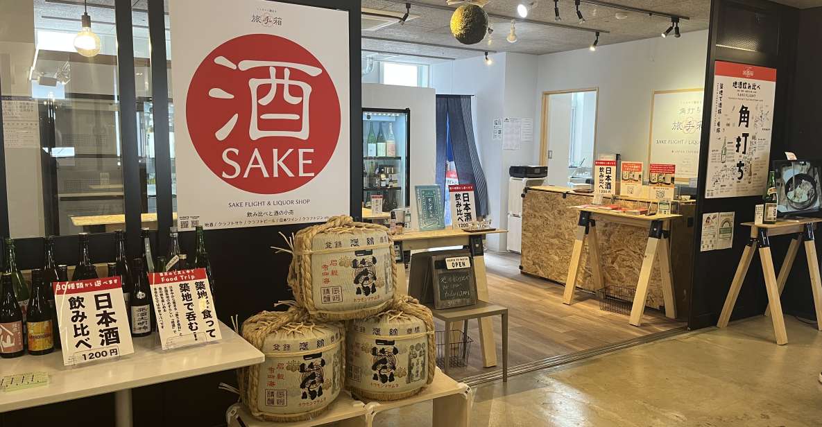 Savor Japanese Sake With Fresh Sashimi in Tsukiji! - Just The Basics