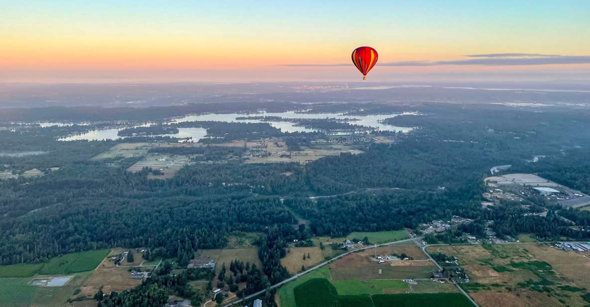 Seattle: Mt. Rainier Sunrise Hot Air Balloon Ride - Key Points