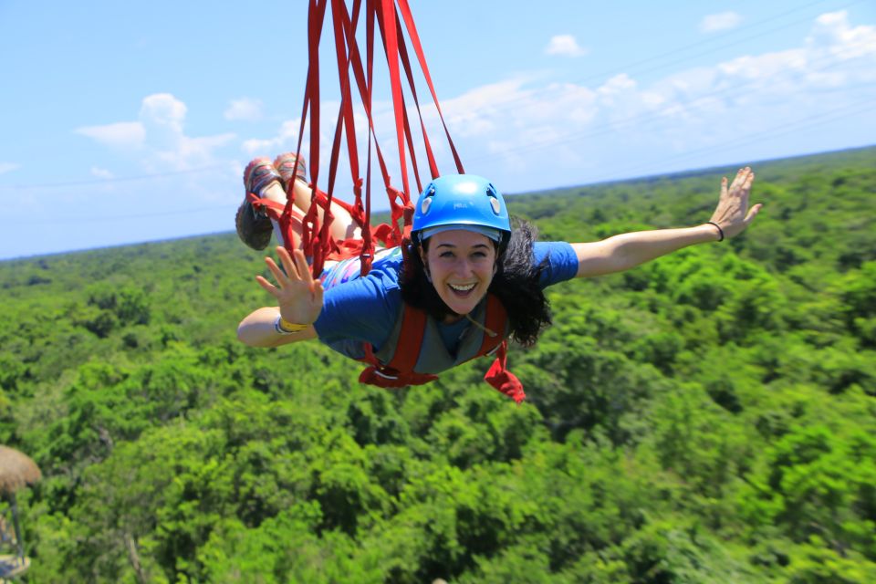 Selvatica Park: Zip Lines, ATV, Cenote Swim, and Bungee Tour - Key Points