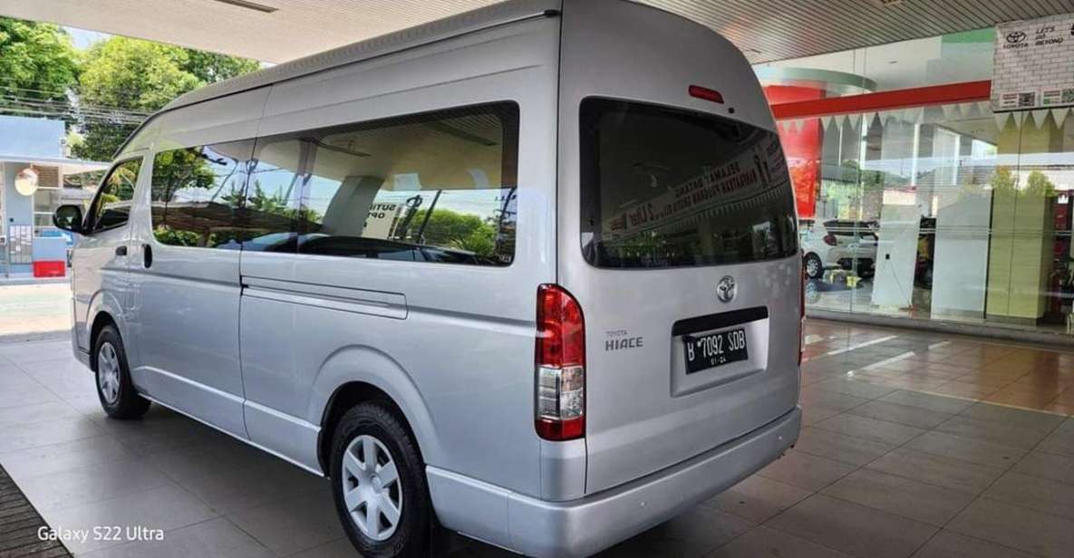 Semarang : Private Car Charter With Driver in Group by Van - Key Points