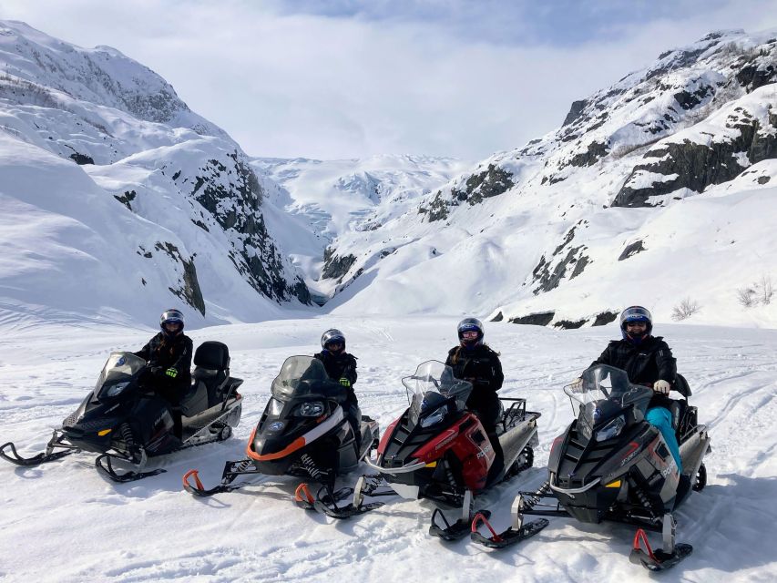 Seward: Kenai Fjords National Park Guided Snowmobiling Tour - Key Points
