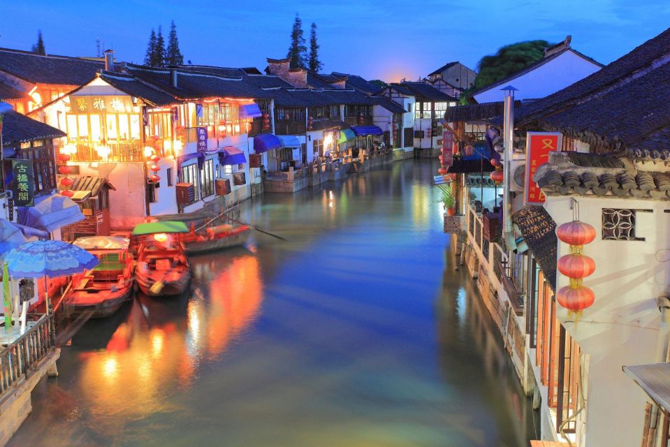 Shanghai: Zhujiajiao Water Town With Airport Transfer Option - Just The Basics